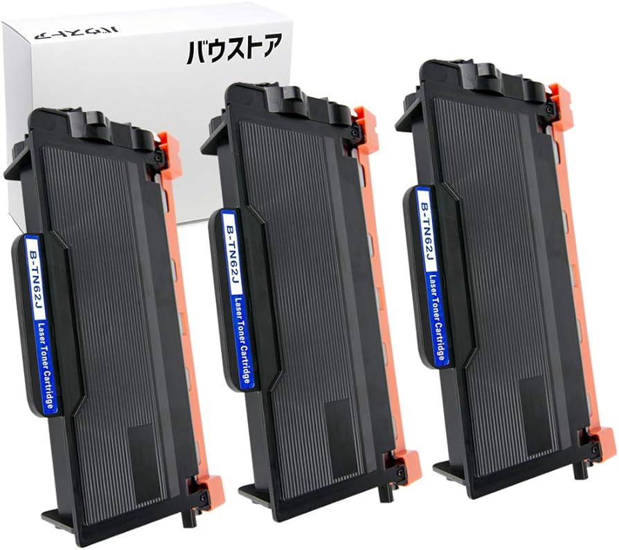 【3個セット】Brother純正品 TN-62J トナーキット ブラザー（brother） 純正トナー TN-62J - アスクル